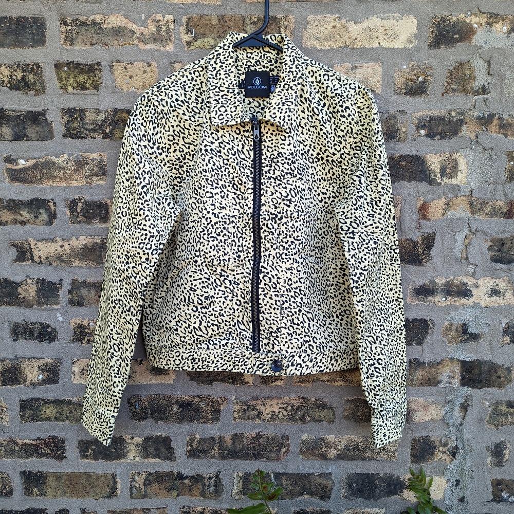 90s Yellow Moto Jacket